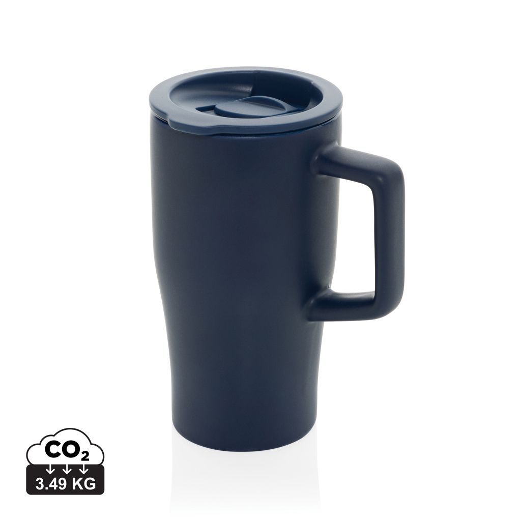 Mug en céramique 490 ml à personnaliser Quencher Bleu marine